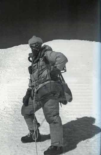
Kangchenjunga First Ascent - George Band Next To The Untrodden Kangchenjunga Summit May 25, 1955
